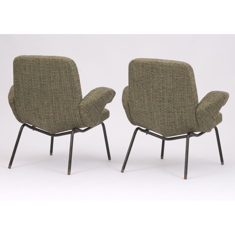 Vintage pair of Alan Fuchs armchairs