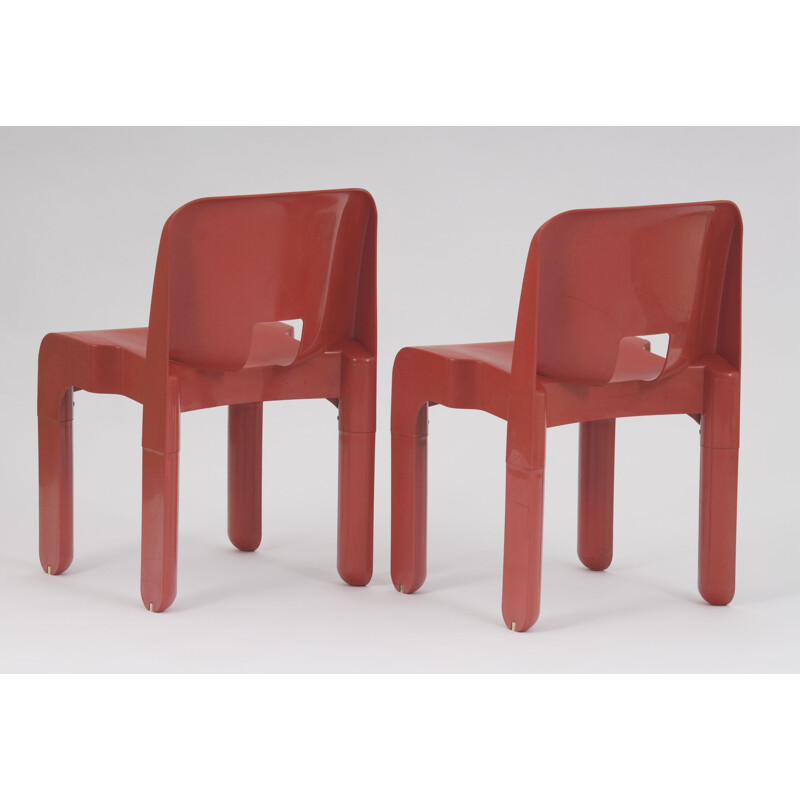 Vintage stackable chair by Joe Colombo for Kartell