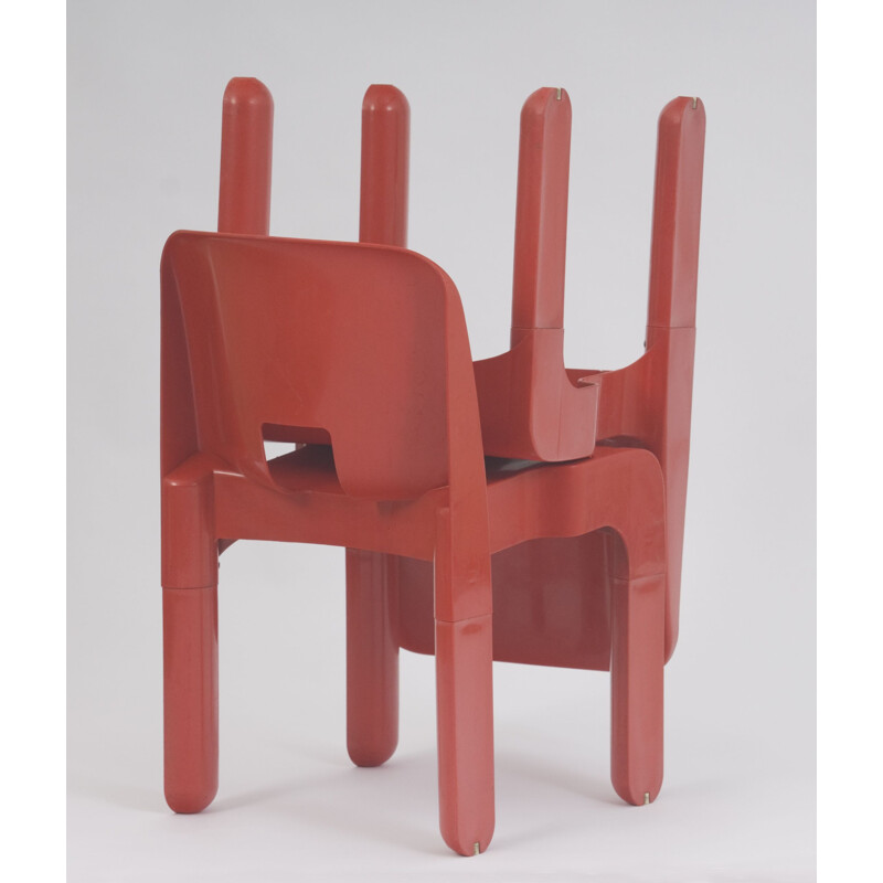 Vintage stackable chair by Joe Colombo for Kartell