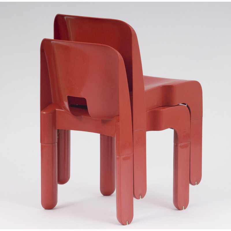 Vintage stackable chair by Joe Colombo for Kartell