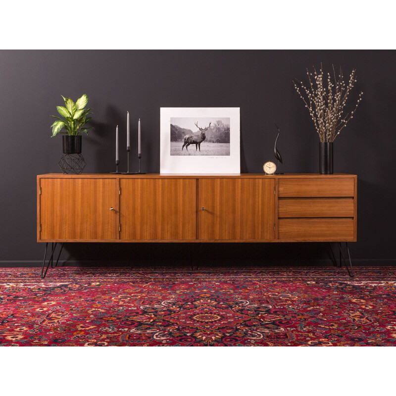 Vintage walnut sideboard, 1960s