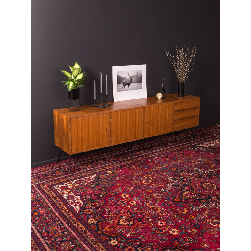 Vintage walnut sideboard, 1960s