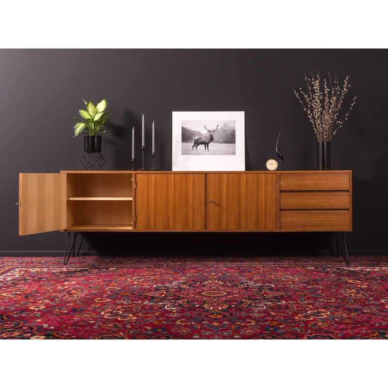 Vintage walnut sideboard, 1960s