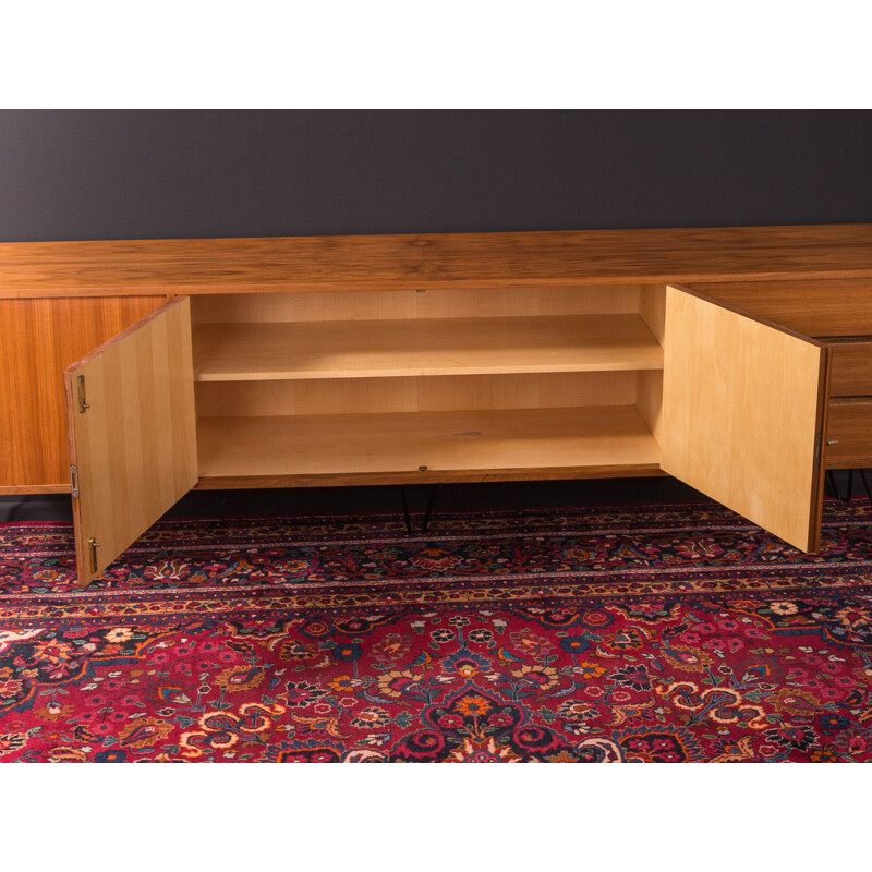 Vintage walnut sideboard, 1960s