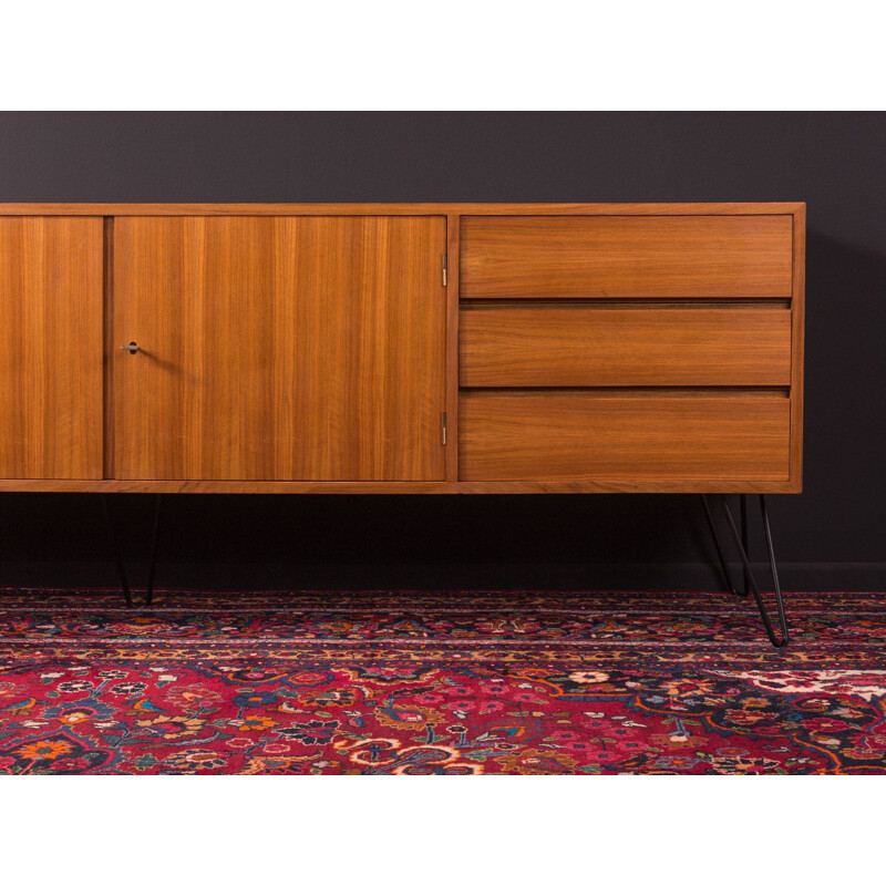 Vintage walnut sideboard, 1960s