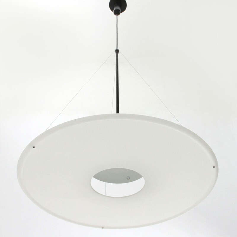 Vintage "Frisbi" hanging lamp by Achille Castiglioni for Flos, 1970s