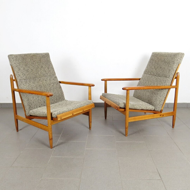 Pair of Vintage Armchairs produced by ULUV 1960