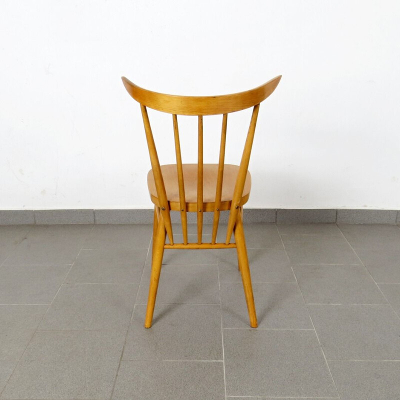 4 vintage dining chairs by Frantisek Jirak 1960s 