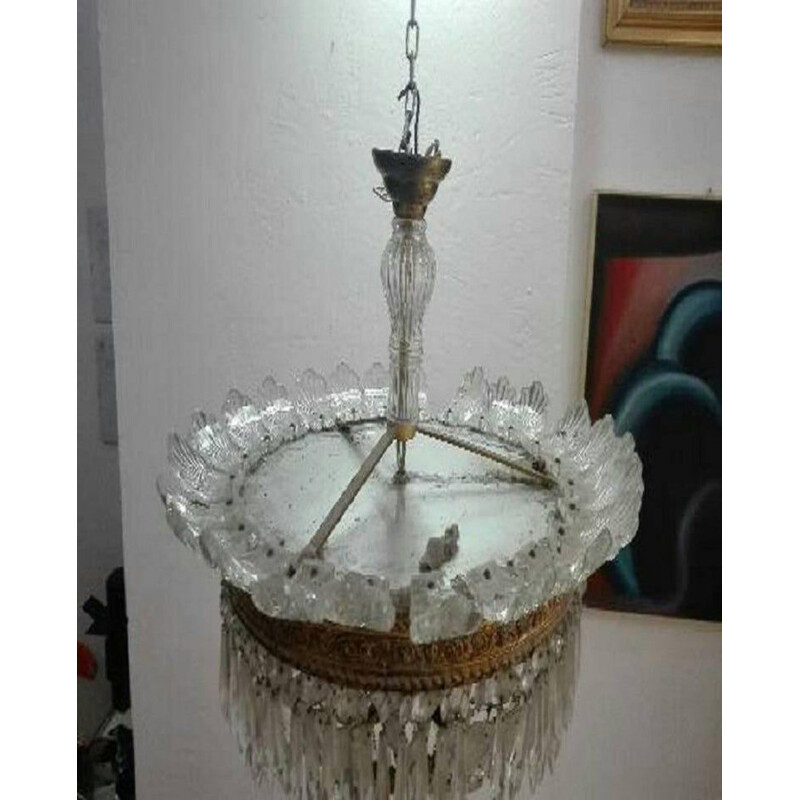 Chandelier Made in Italy by Luigi Brusotti