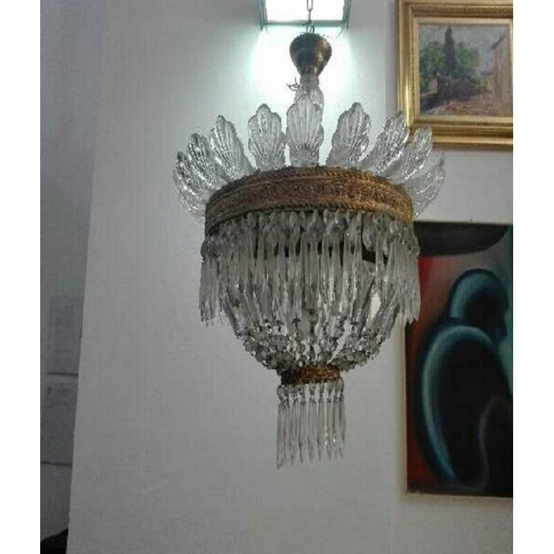 Chandelier Made in Italy by Luigi Brusotti