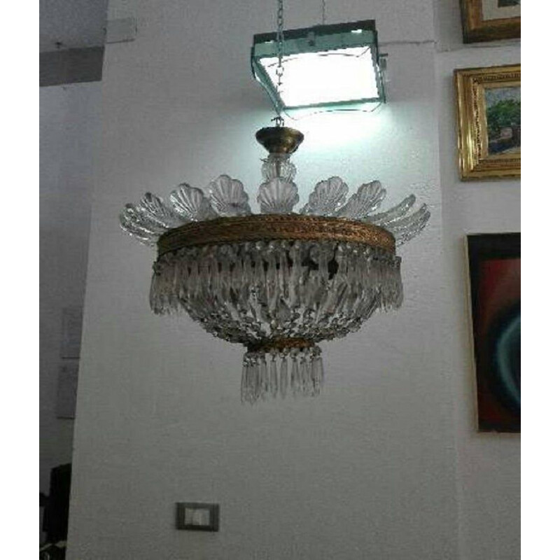 Chandelier Made in Italy by Luigi Brusotti