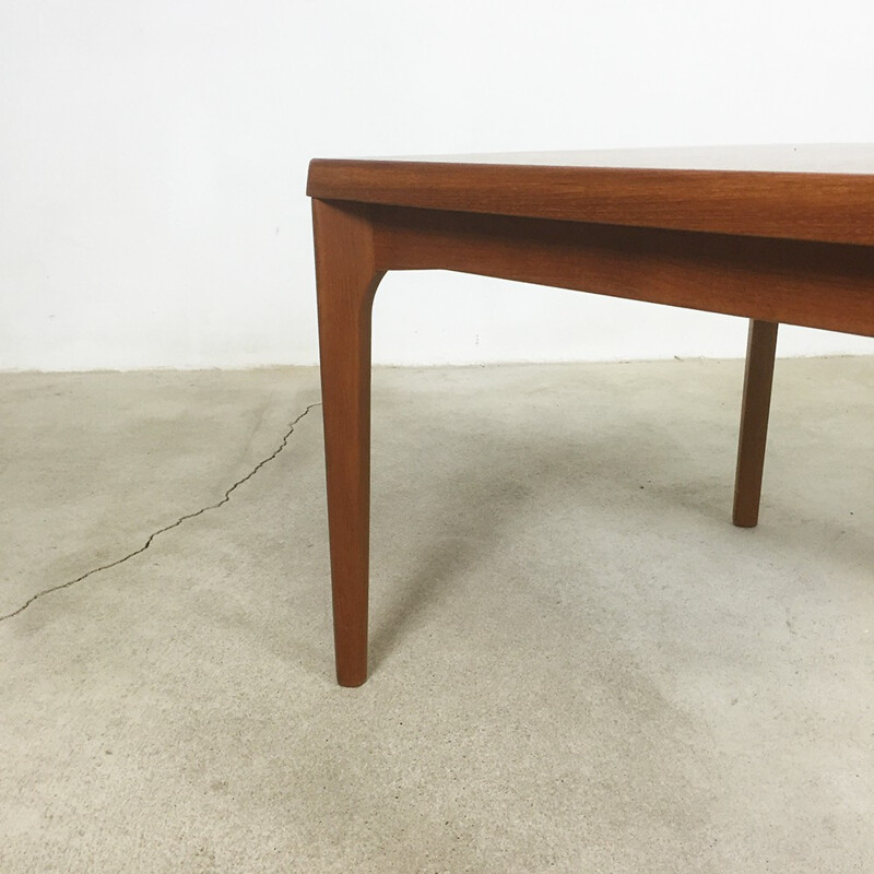 Vintage Scandinavian Velje Mobelfabrik side table in teak, Henning KJAERNULF - 1960s