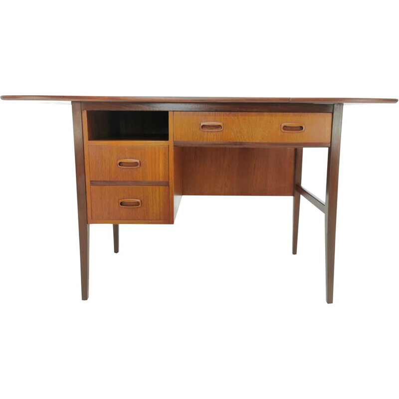 Teak danish vintage desk, 1960s