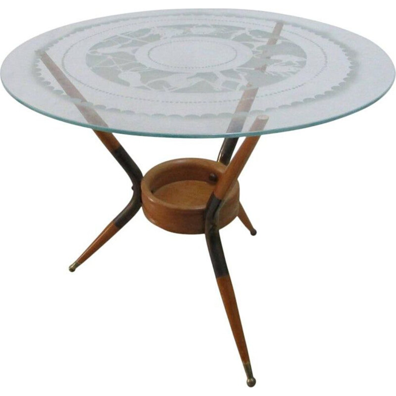 Vintage coffee table Paolo Buffa, 1940s