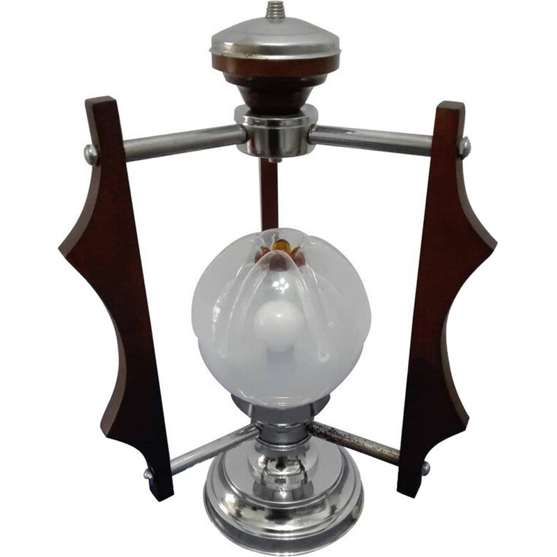Lampe de table vintage par Mazzega, 1970