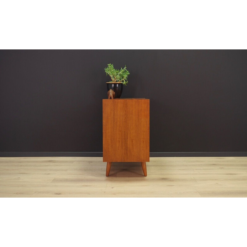 Small vintage sideboard in teak, Denmark, 1960-70s