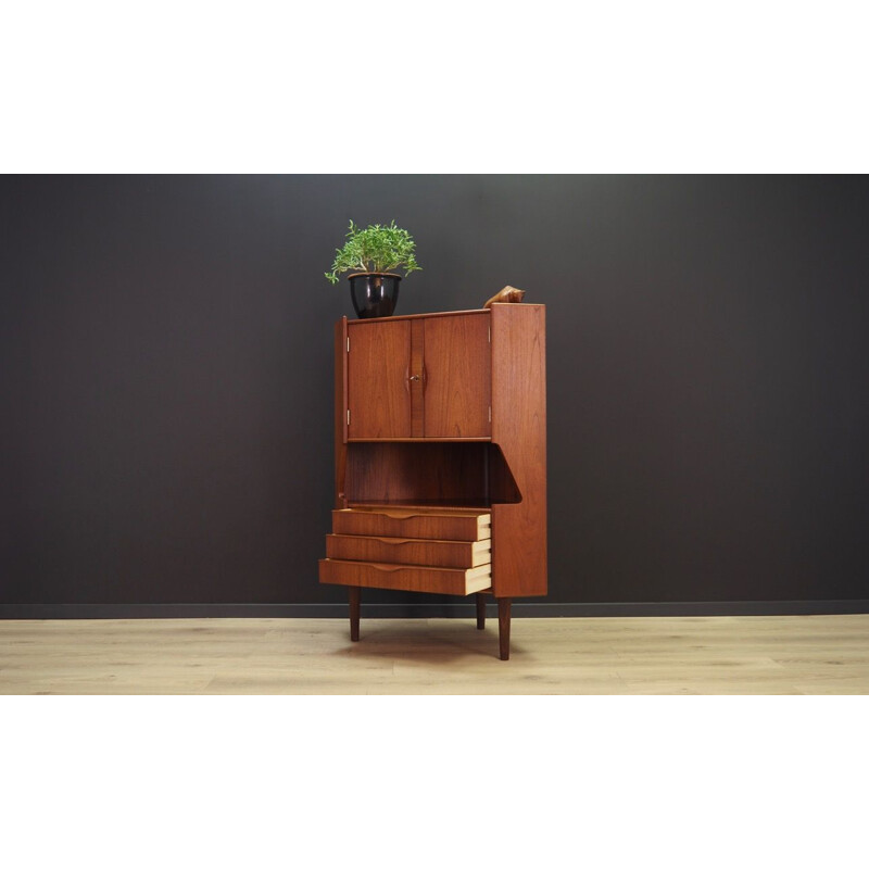 Armoire en teck vintage par Omann Jun, 1960-70