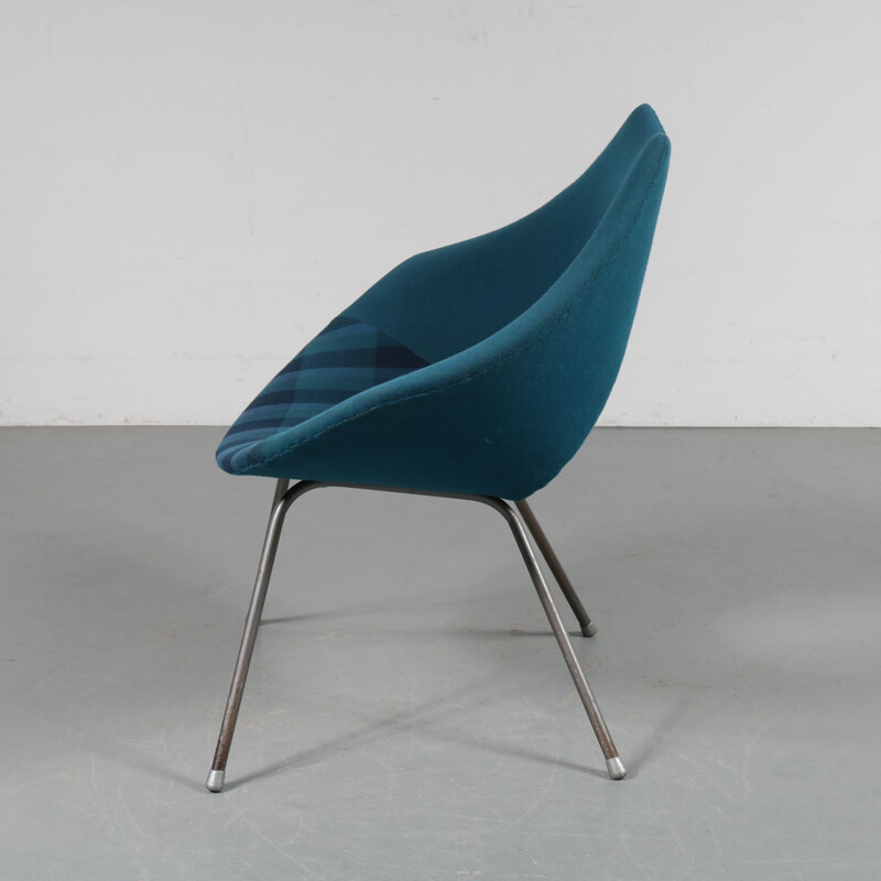 Fauteuil vintage "Easy Chair" par Augusto Bozzi pour Saporiti, Italie, 1950