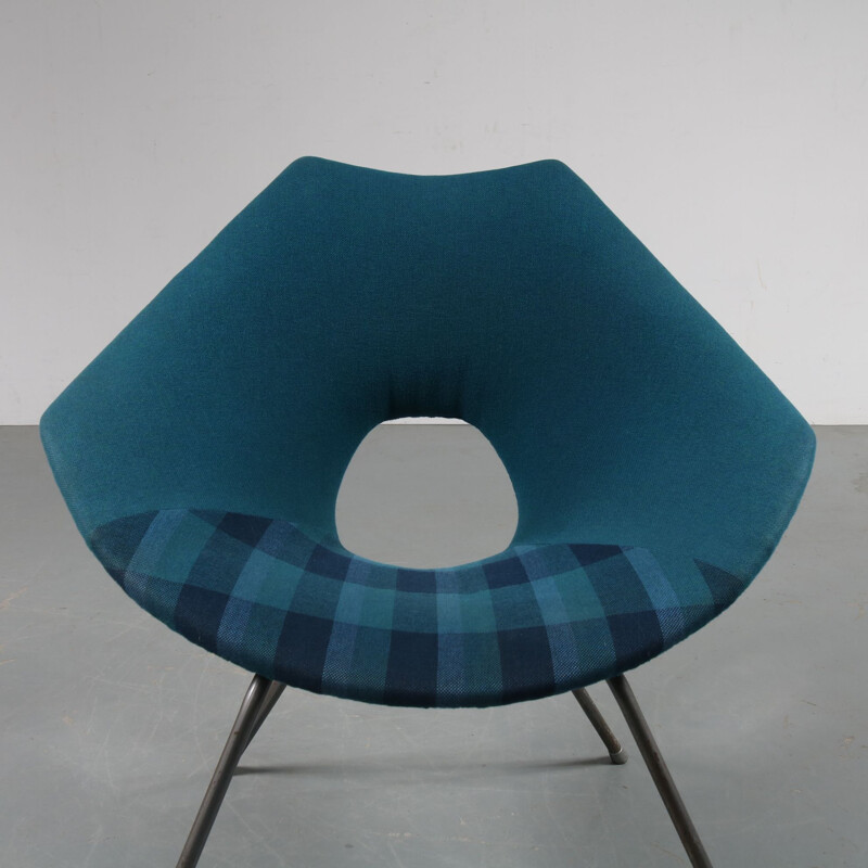 Vintage "Easy Chair" by Augusto Bozzi for Saporiti, Italy, 1950s