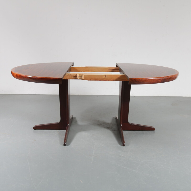Vintage extendable dining table for VV Møbler, Denmark, 1960s