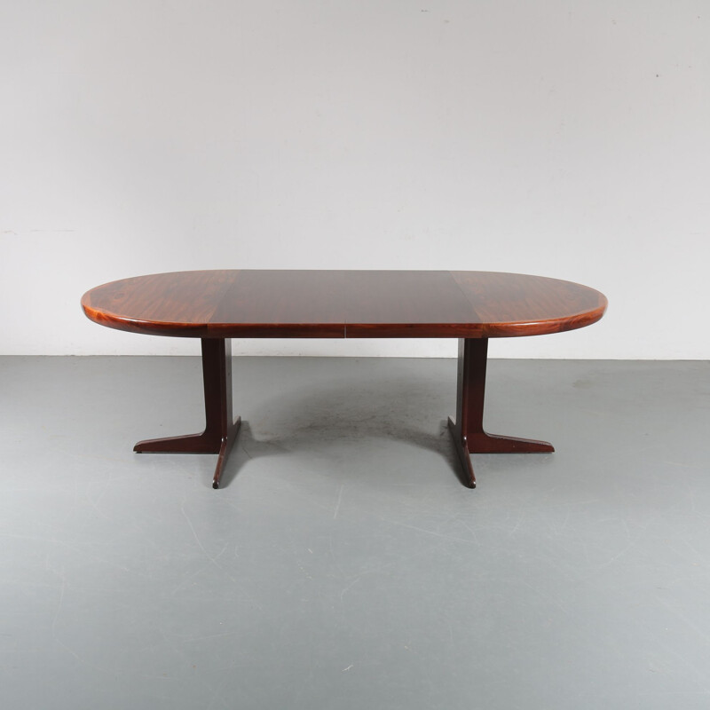 Vintage extendable dining table for VV Møbler, Denmark, 1960s