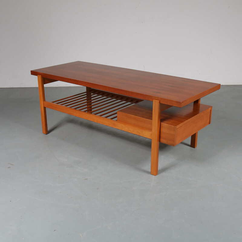 Vintage coffee table by Jos de Mey  for Van Den Berghe-Pauvers, Belgium, 1950s