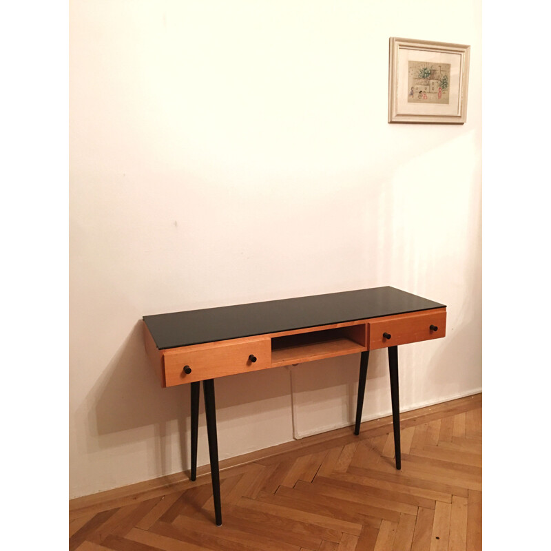 Vintage desk or dressing table by Mojmir Pozar for UP Zavody