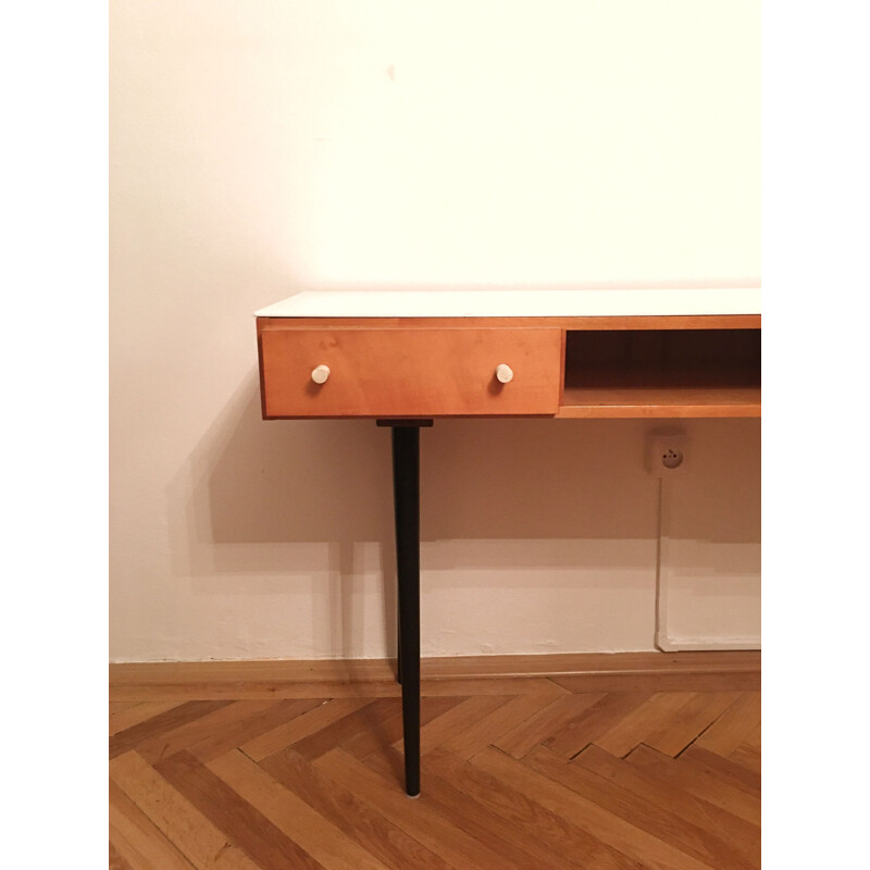 Vintage desk or dressing table by Mojmir Pozar for UP Zavody