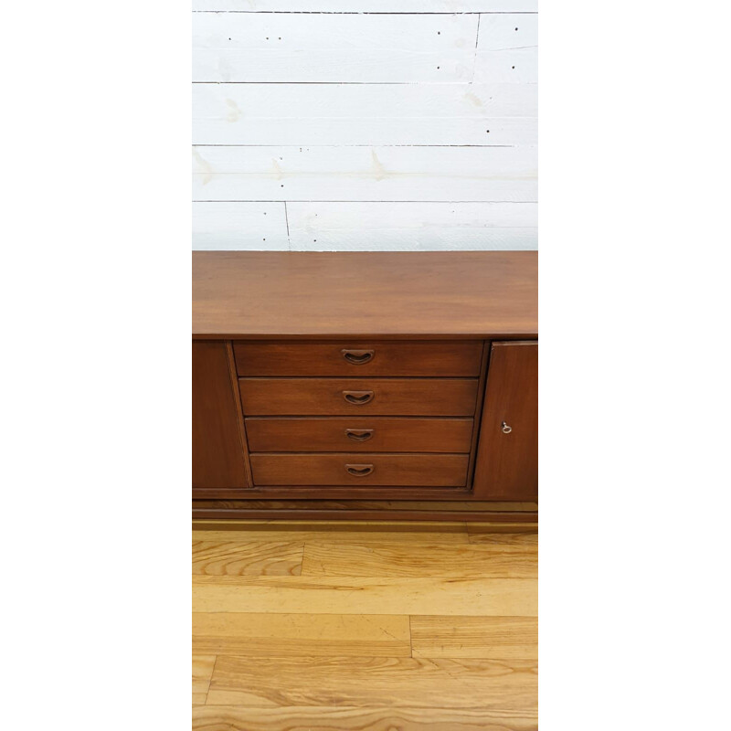 Vintage teak sideboard, Louis van Teeffelen, Netherlands, 1960s