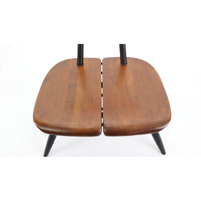 Set of 2 vintage lounge chairs by Ilmari Tapiovaara Pirkka , Finland, 1955