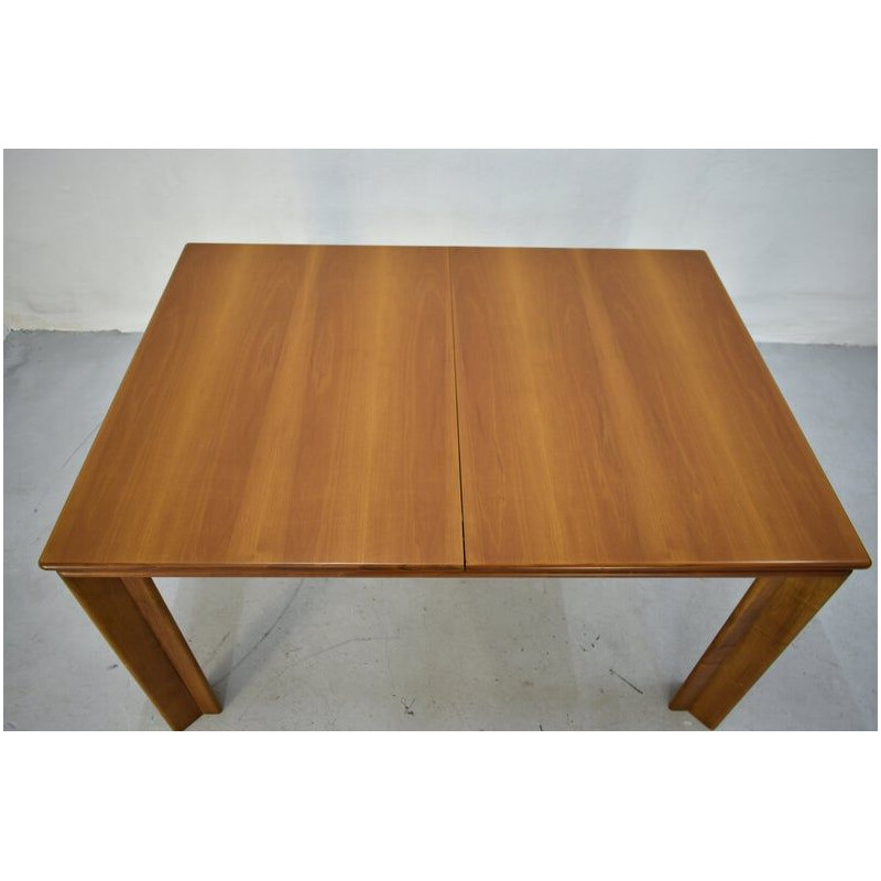 Vintage dining table "Mou" model by Tobia and Afra Scarpa for Molteni, Italy, 1970s