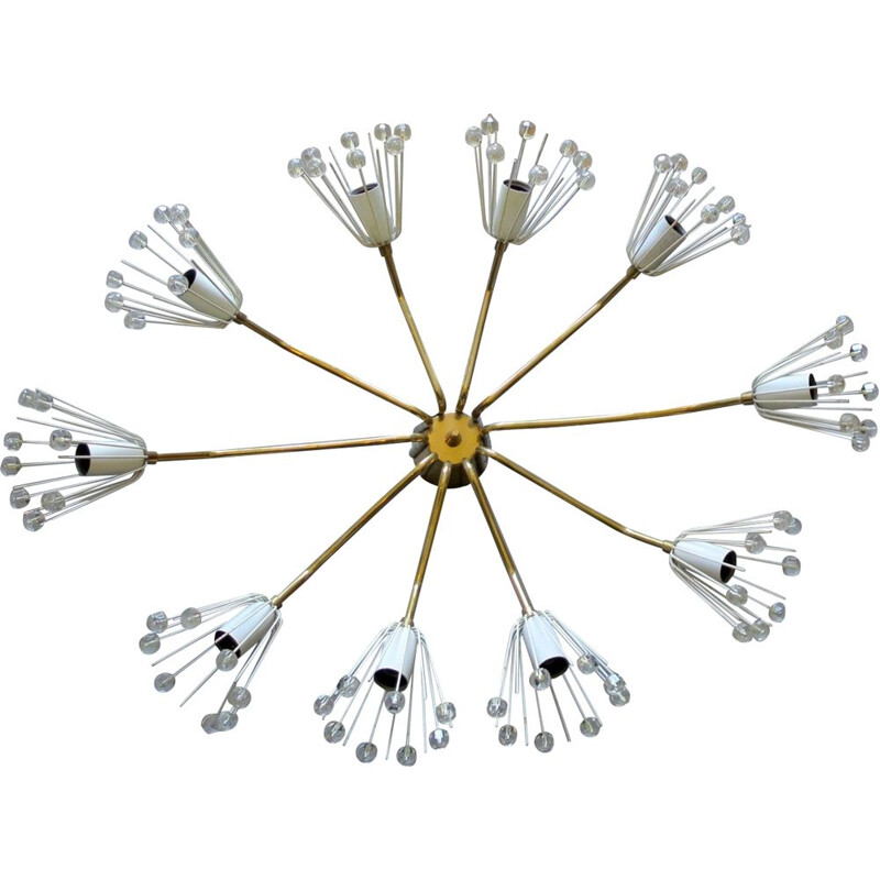 Vintage Chandelier by Emil Stejnar for Rupert Nikoli, 1950s