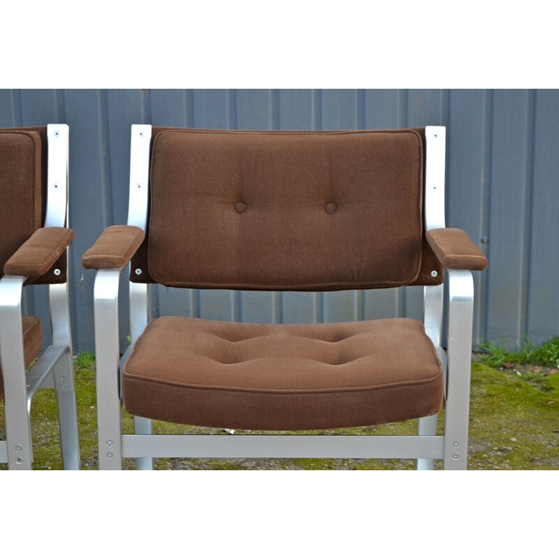 Set of 2 vintage "Mondo" armchairs by Karl-Erik Ekselius for JOC Vetlanda, 1960s