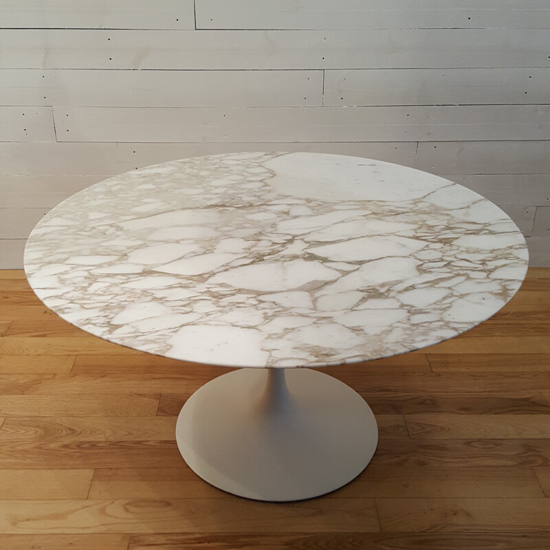 Knoll International dining table in marble - Eero SAARINEN - 1970s