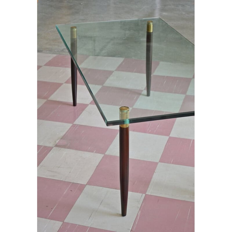 Vintage coffee table from Örebro Glasindustri, Sweden, 1960s