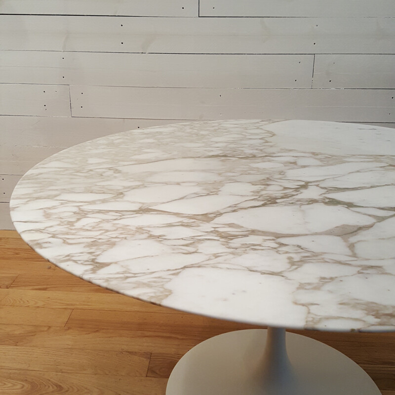 Knoll International dining table in marble - Eero SAARINEN - 1970s