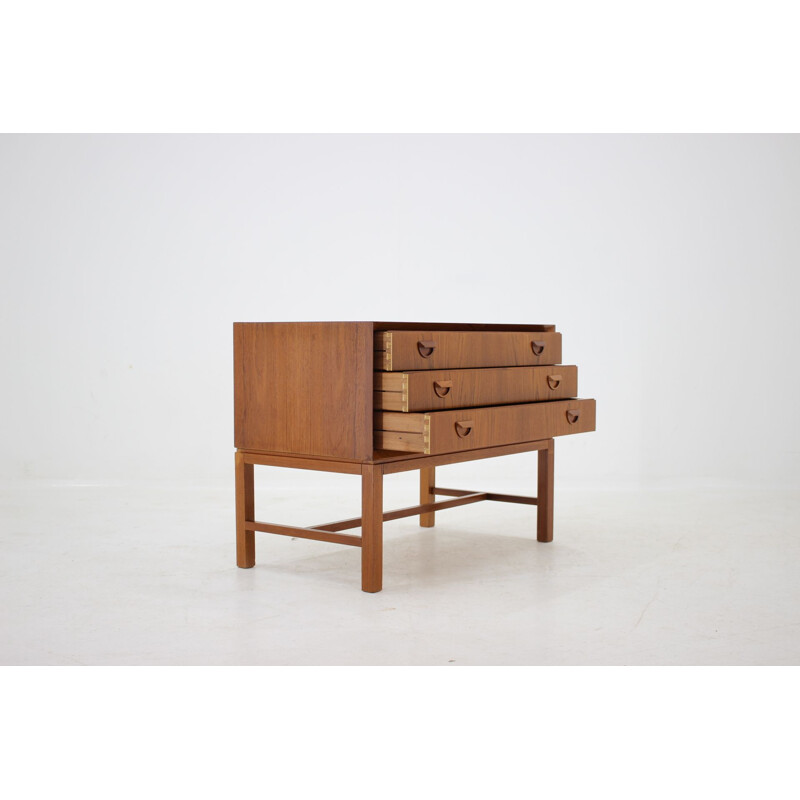 Vintage teak chest of drawers, Denmark, 1960s