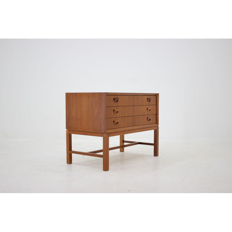 Vintage teak chest of drawers, Denmark, 1960s