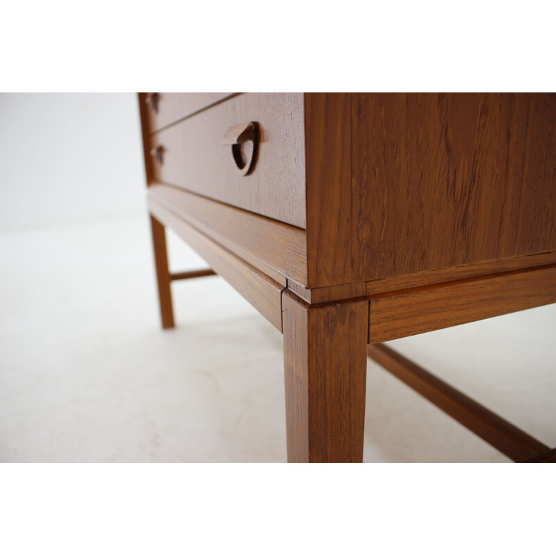 Vintage teak chest of drawers, Denmark, 1960s