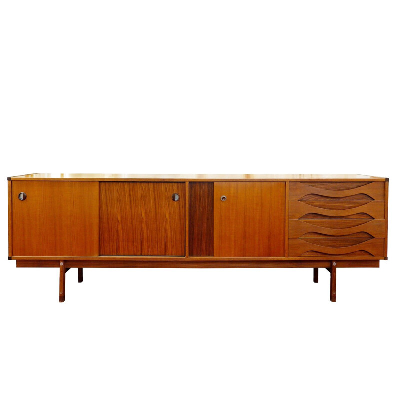 Vintage wooden sideboard, Italy, 1970s