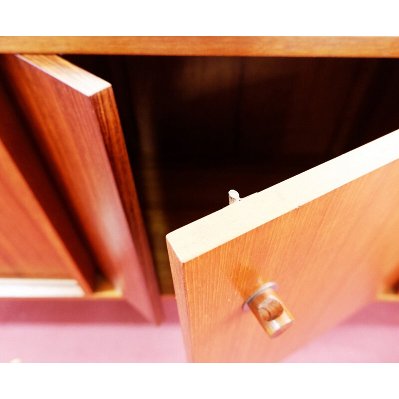 Vintage wooden sideboard, Italy, 1970s