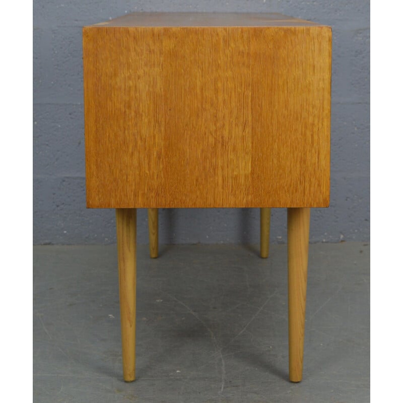 Vintage oak desk by John & Sylvia Reid from Stag Furniture, 1960s