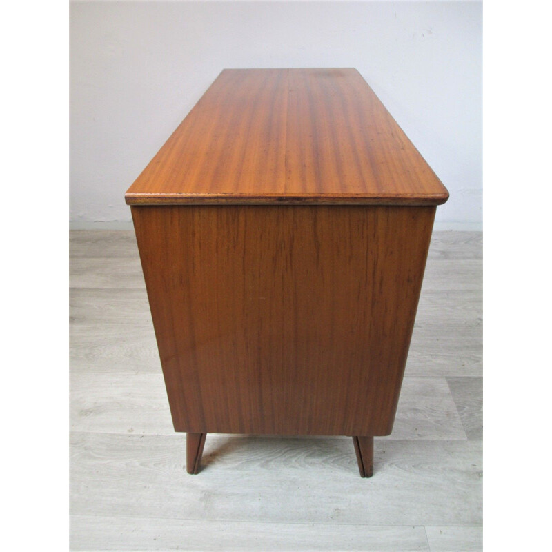 Vintage mahogamy chest of drawers, 1960s