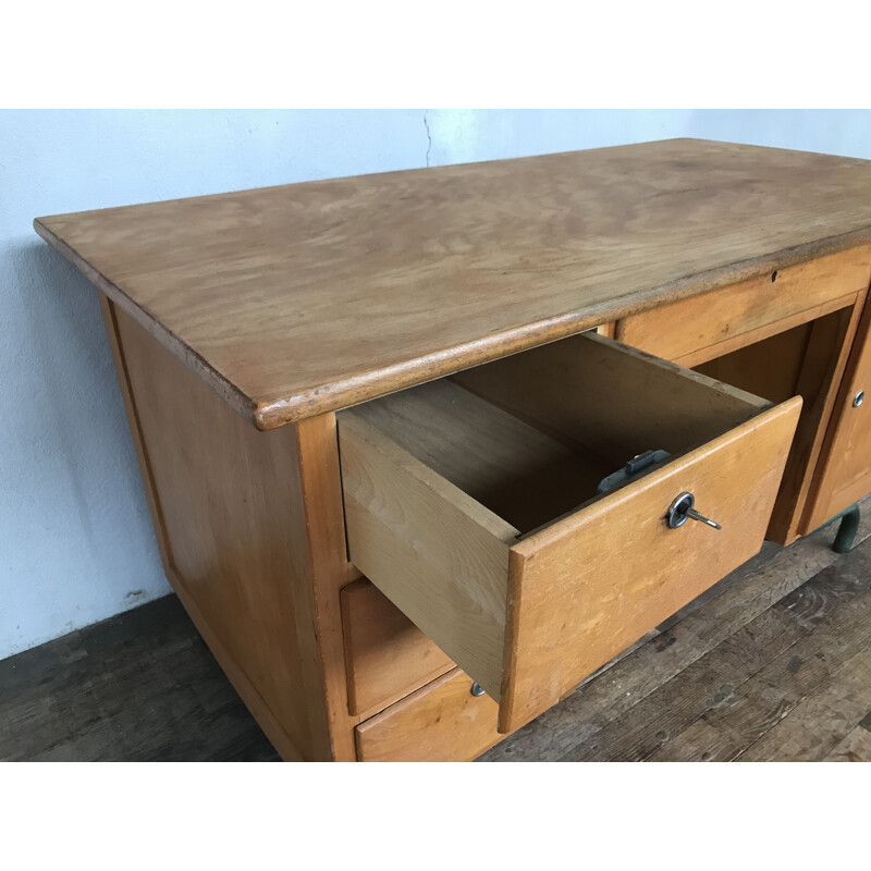 Vintage schoolmaster's desk 1950s-1960s