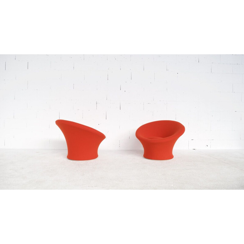 Pair of vintage armchairs "Mushroom" by Pierre Paulin for Artifort , 1959 