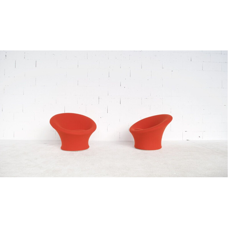 Pair of vintage armchairs "Mushroom" by Pierre Paulin for Artifort , 1959 