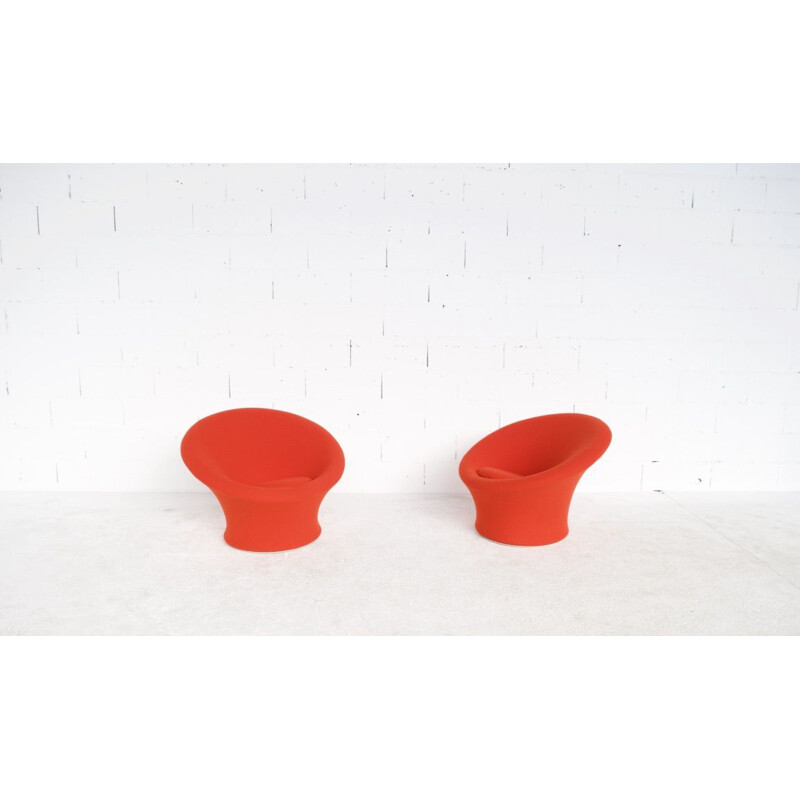 Pair of vintage armchairs "Mushroom" by Pierre Paulin for Artifort , 1959 