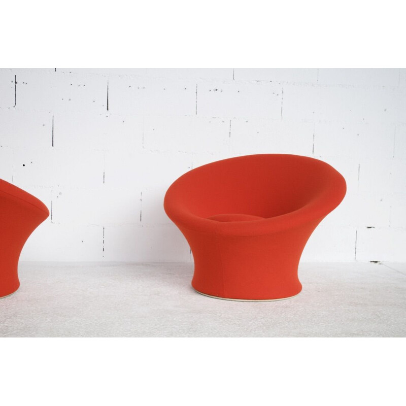 Pair of vintage armchairs "Mushroom" by Pierre Paulin for Artifort , 1959 