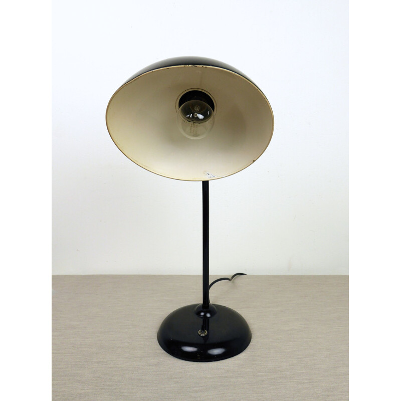 lampe de table vintage Model 6556 par Christian Dell pour Kaiser IdellKaiser Leuchten, Allemagne, 1930s