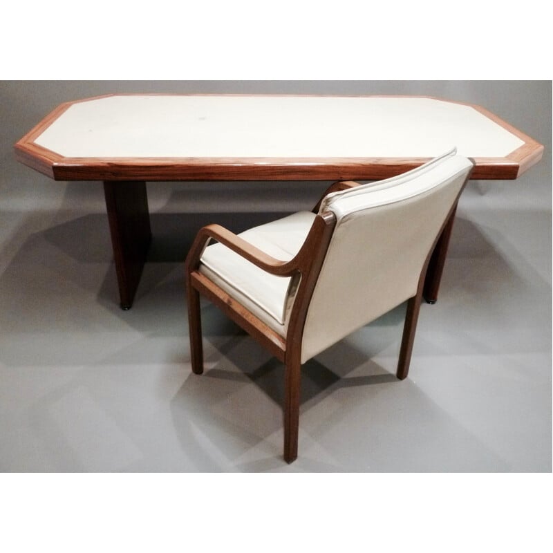 vintage desk or high table knoll edition antimott, 1950